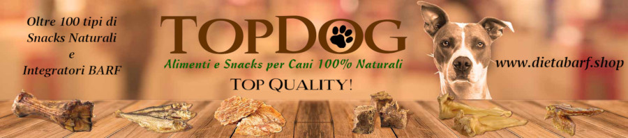 Alimenti e Snacks Naturali per cani